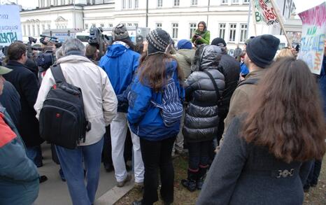 ПРОТЕСТ- Да спрем нашествието на ГМО в България, 13.01.2010