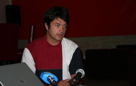 Press conference for Perelik - 29 July 2008