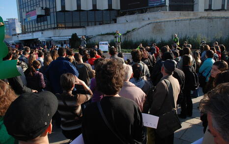 Protest for the Bulgarian forests