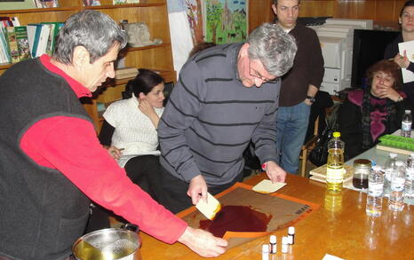 MAKING OF SOAP AND CANDY WITH STRANDJA FLAVOURS WAS SHOWN IN MALKO TARNOVO