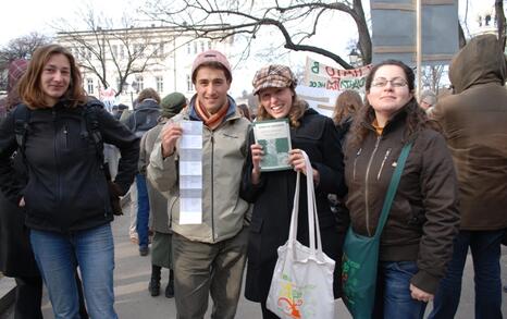 ПРОТЕСТ- Да спрем нашествието на ГМО в България, 13.01.2010