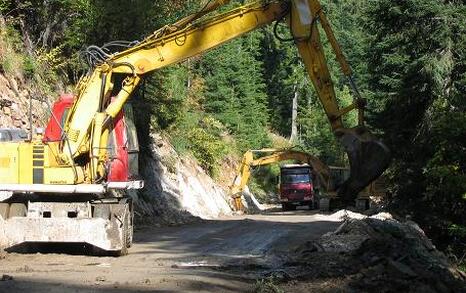 Despite sanctions the illegal road and lift construcion in Rila goes on