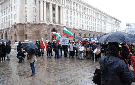 Sofia – Protest against GMO release in Bulgaria - 11.02.2010