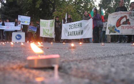 Demonstrations in Plovdiv on 14 and 21 October 2008