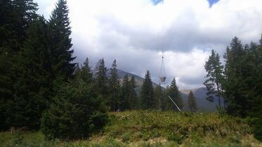 A New Lift is Being Constructed at Bansko, outside the concession in Pirin National Park 