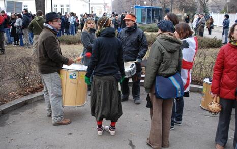 ПРОТЕСТ- Да спрем нашествието на ГМО в България, 13.01.2010