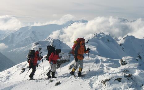 “Mountains and People” Association’s snowshoe hike in Rila 