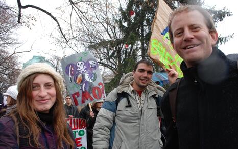 March against GMO release in Bulgaria – 31.01.2010, Sofia