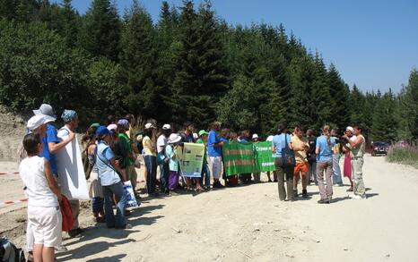 Actions on the 19-th and the 22-nd of august 2008 in Rila mountians