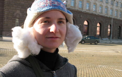 29.11.2007 Infront of the Council of Ministers - with cotton in our ears