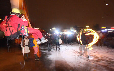 Procession for Rila and Bulgarian nature on 23 January 2008 in Sofia and Blagoevgrad