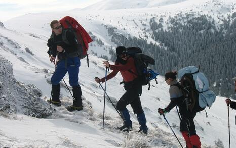 Winter 5-day hike of tourist club 'Prista'-Ruse and friends of the ForTheNature Coalition in Central Balkan National Park