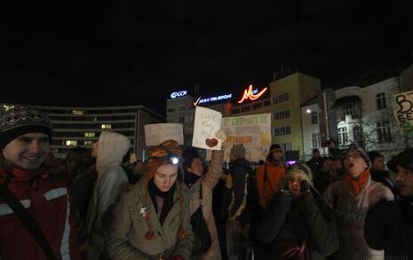 Шествие срещу промените в Закона за горите