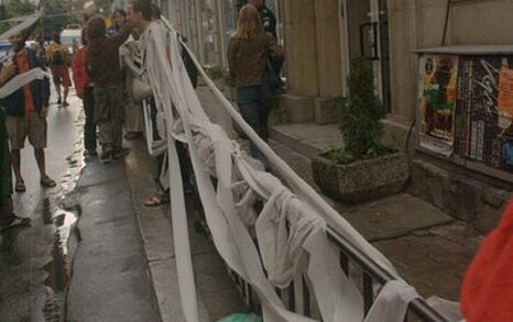 Action for Strandja park in front of the Ministry building