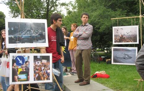 Pictures from the opening of the exhibition for Rila mountains and ski resosrts, 05.06.2008