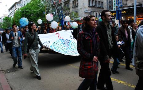 Celebrating Earth's day 2010 in Sofia