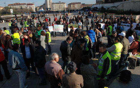 Protest for the Bulgarian forests