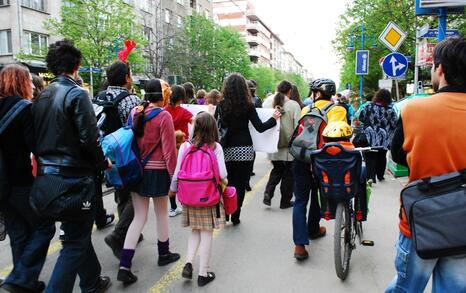 Celebrating Earth's day 2010 in Sofia