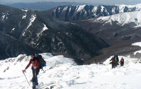 Winter 5-day hike of tourist club 'Prista'-Ruse and friends of the ForTheNature Coalition in Central Balkan National Park