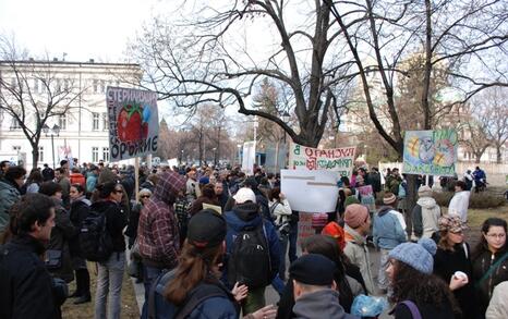 ПРОТЕСТ- Да спрем нашествието на ГМО в България, 13.01.2010