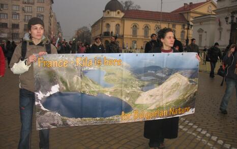 Protest on 21.01.2009