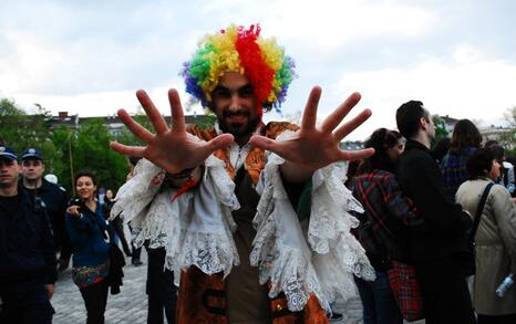 Celebrating Earth's day 2010 in Sofia