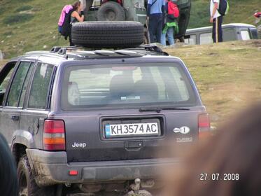 A man with a gun threatens the life ot citizens in the Rila National Park during a legal peaceful action