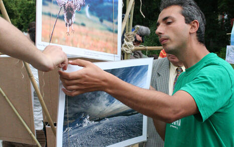 Pictures from the opening of the exhibition for Rila mountains and ski resosrts, 05.06.2008