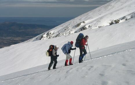 Winter 5-day hike of tourist club 'Prista'-Ruse and friends of the ForTheNature Coalition in Central Balkan National Park