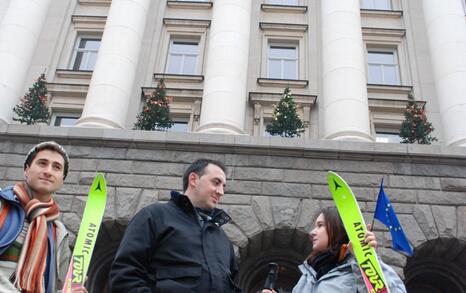 Citizens’presence in front of the Council of Ministers - 16.12.2009