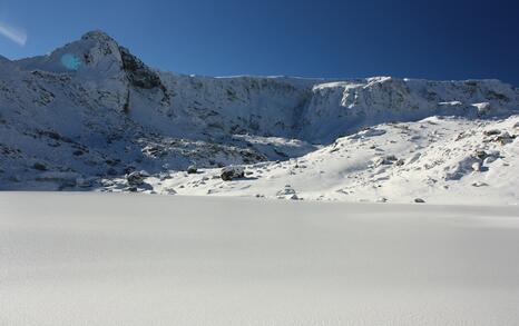 Rila's frozen lakes