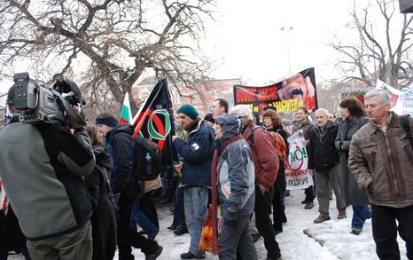 March against GMO release in Bulgaria – 31.01.2010, Sofia