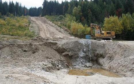 Despite sanctions the illegal road and lift construcion in Rila goes on