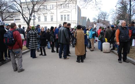 ПРОТЕСТ- Да спрем нашествието на ГМО в България, 13.01.2010