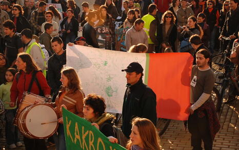 Protest for the Bulgarian forests