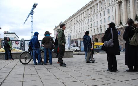 Citizens’ presence for Bulgaria as a GMOs free area, 10.12.2009