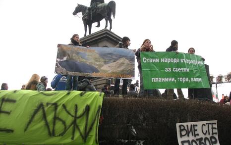 Protest on 21.01.2009