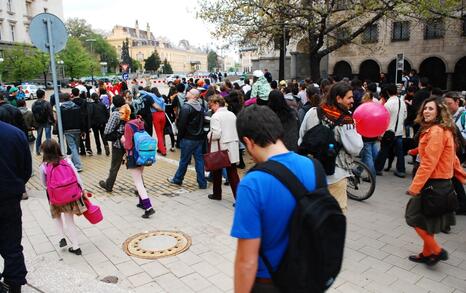 Celebrating Earth's day 2010 in Sofia