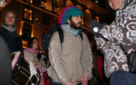 Procession for Rila and Bulgarian nature on 23 January 2008 in Sofia and Blagoevgrad