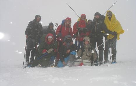 Winter 5-day hike of tourist club 'Prista'-Ruse and friends of the ForTheNature Coalition in Central Balkan National Park