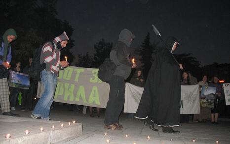 Demonstrations in Plovdiv on 14 and 21 October 2008