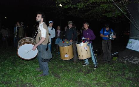 Celebrating Earth's day 2010 in Sofia