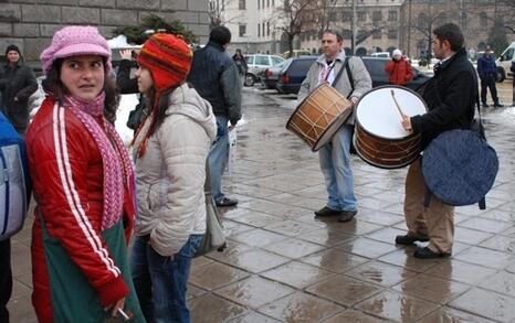 Sofia – Protest against GMO release in Bulgaria - 11.02.2010