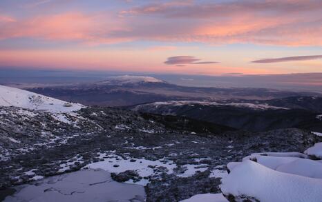 Rila's frozen lakes