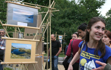 Pictures from the opening of the exhibition for Rila mountains and ski resosrts, 05.06.2008