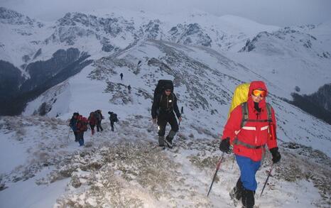 Winter 5-day hike of tourist club 'Prista'-Ruse and friends of the ForTheNature Coalition in Central Balkan National Park