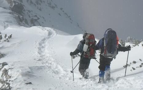 “Mountains and People” Association’s snowshoe hike in Rila 