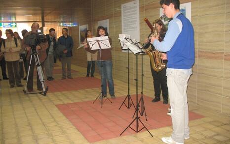 Inauguration of the exposition “To whom Rila is dear” in the “Orlov Most” underground station 