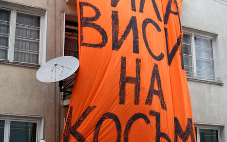 Procession for Rila and Bulgarian nature on 23 January 2008 in Sofia and Blagoevgrad