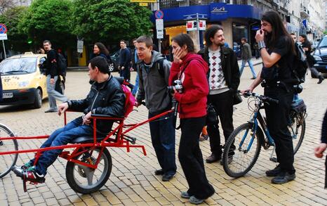 Celebrating Earth's day 2010 in Sofia